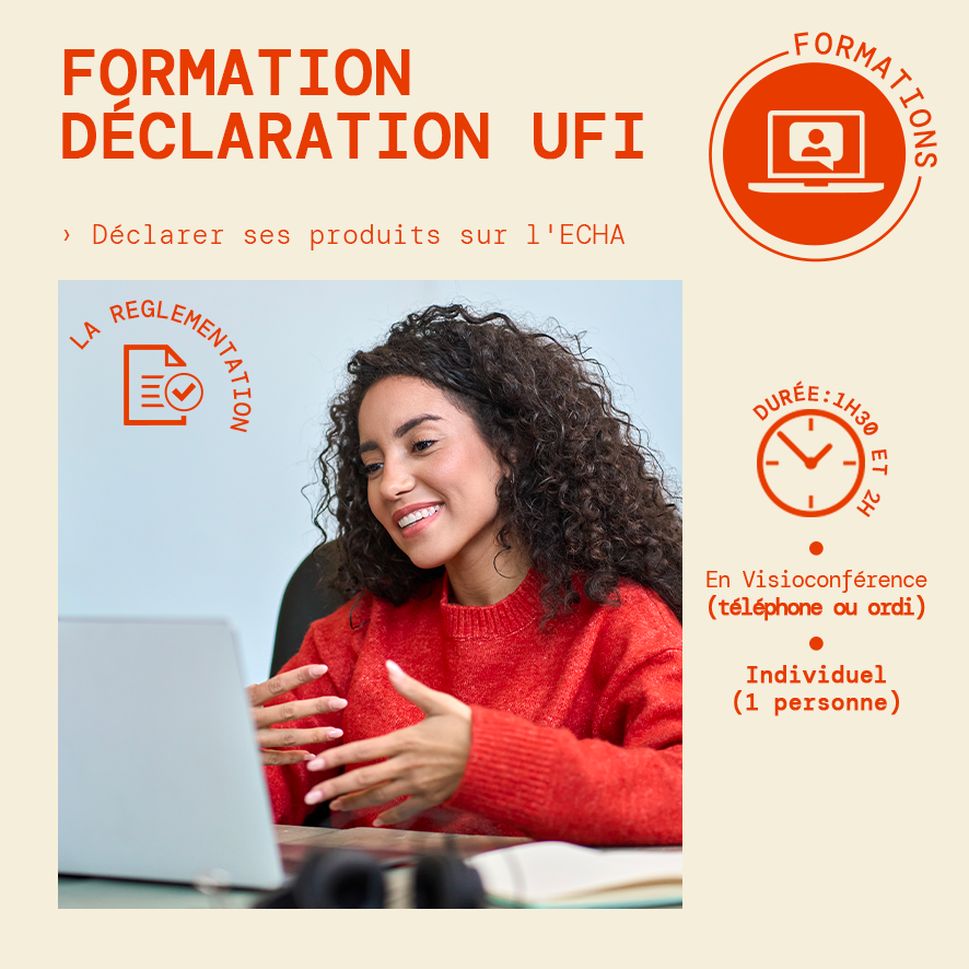 Formation UFI - Déclarer ses produits sur l’ECHA - Formations & Assistances à la bougie