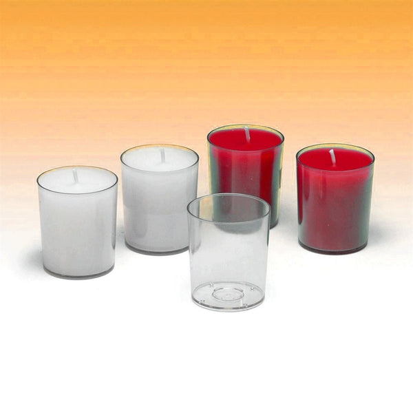 Plusieurs bougies votives