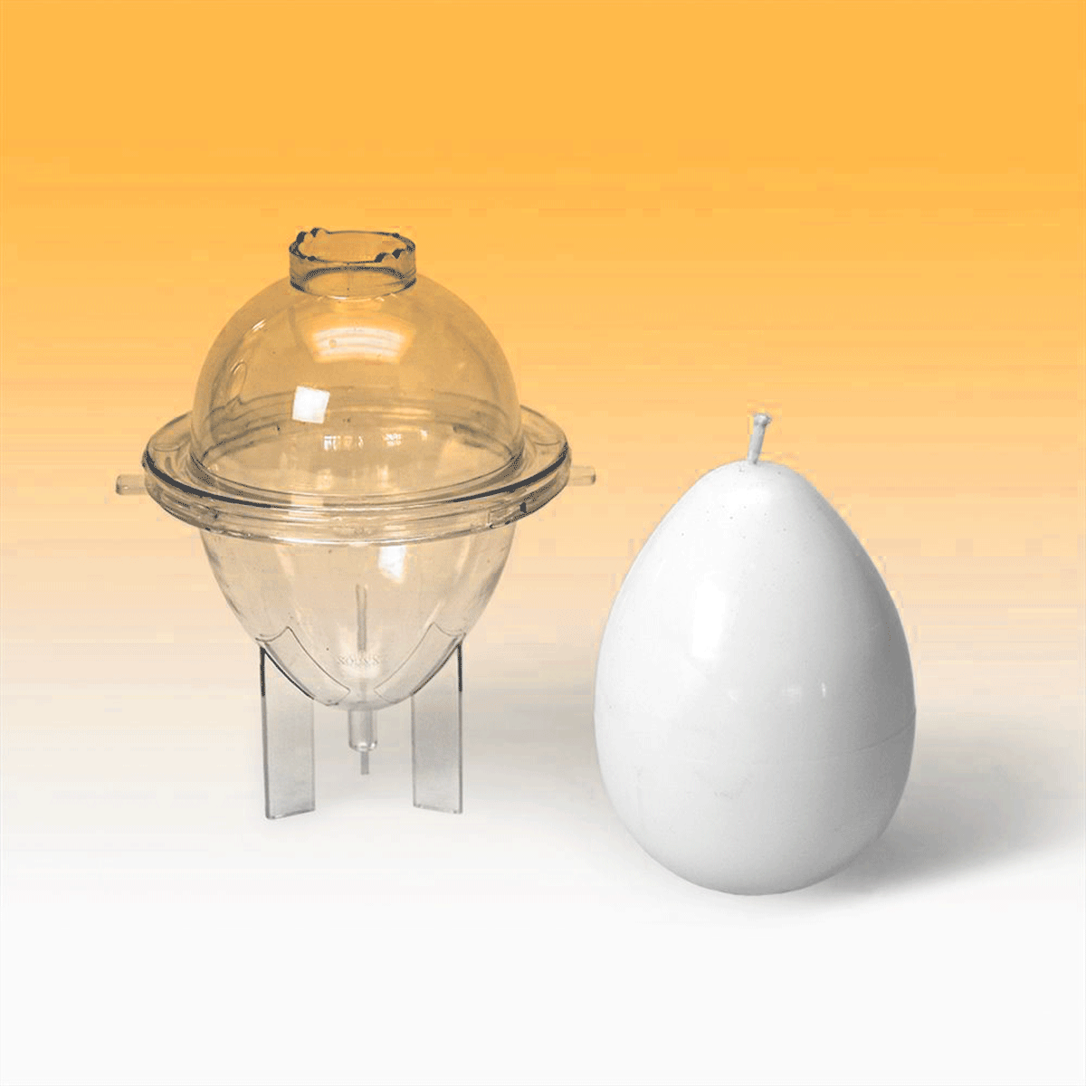 Candle mold - Egg D 70 mm x 96 mm