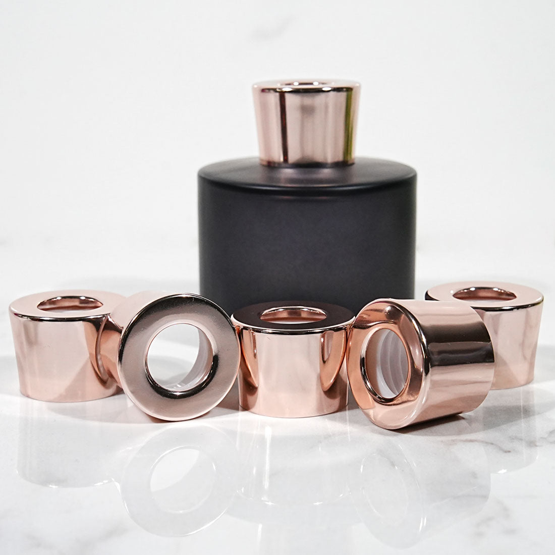 Colliers coniques en rose gold pour diffuseurs karma