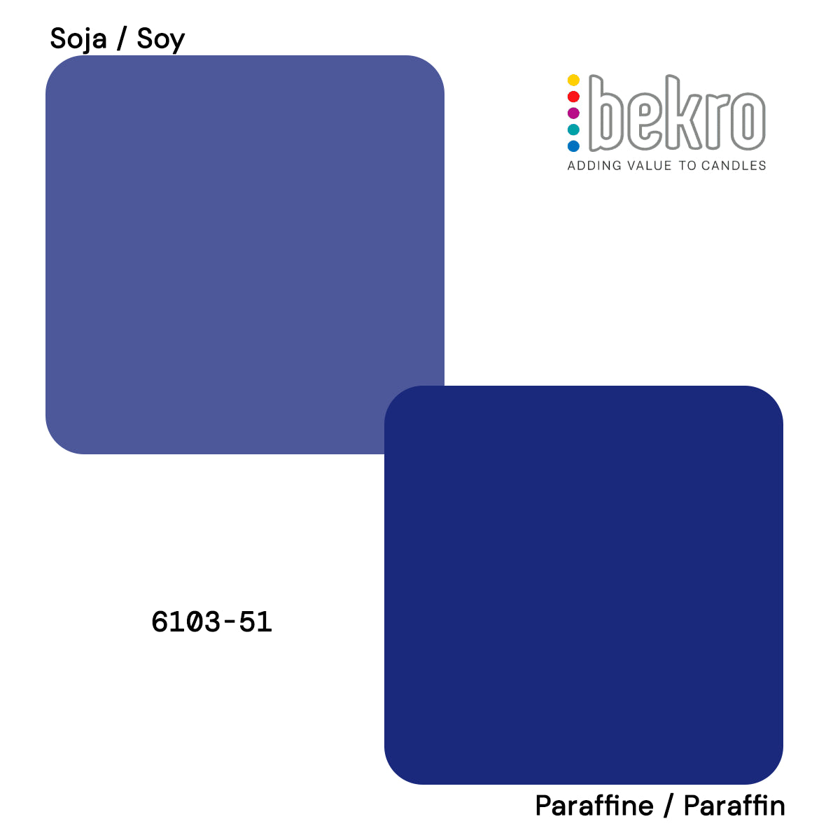 Colorant Bleu Foncé 6103-51 pour bougies - Colorants en grains pour Bougies