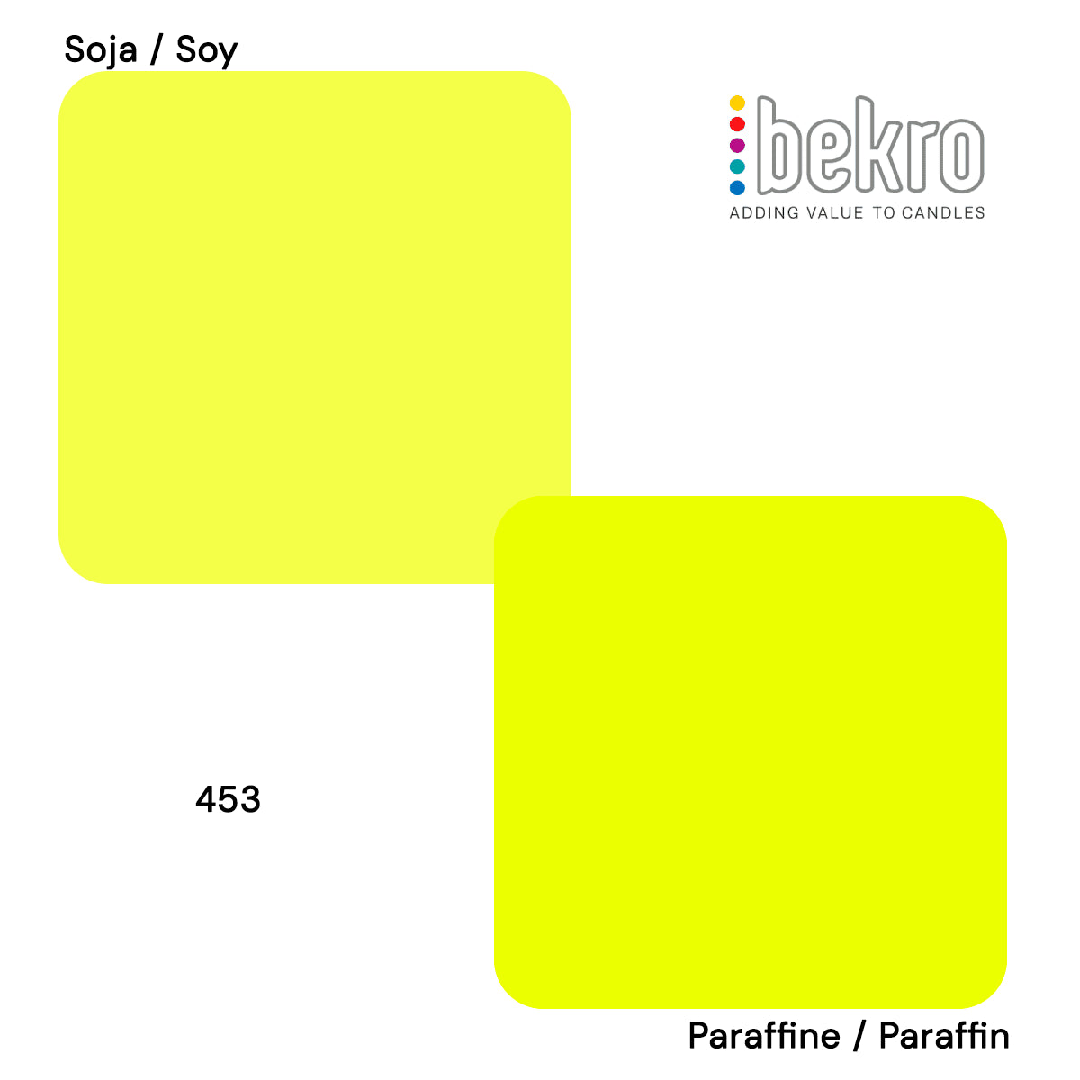 Colorant Jaune Fluo 453 pour bougies - Colorants en grains pour Bougies