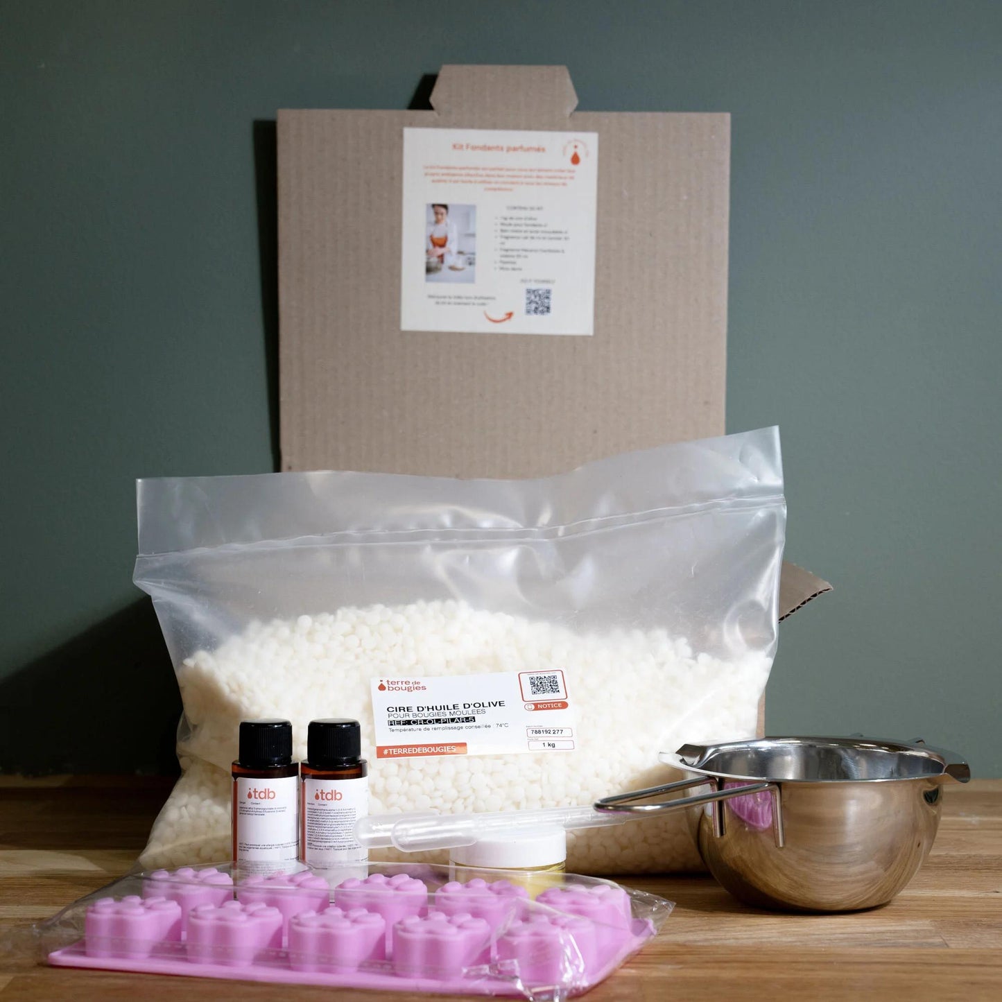 Kit de fondant - Mes premiers Fondants parfumés