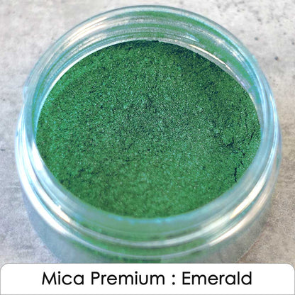 Mica poudre - Emerald - Micas naturels