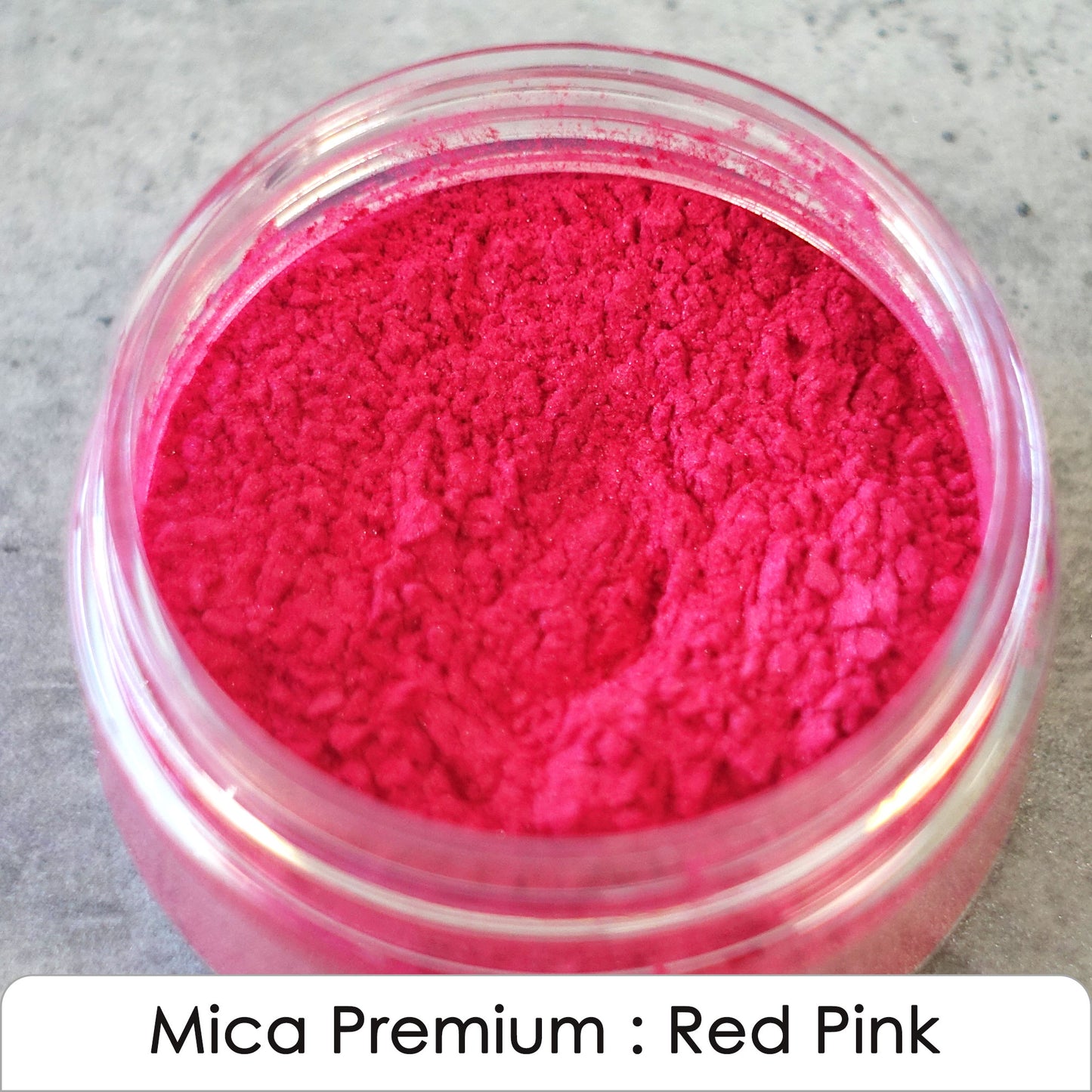 Mica poudre - Rose Rouge - Micas naturels