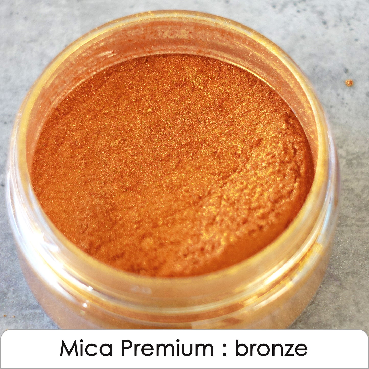 Mica poudre - Bronze - Micas naturels