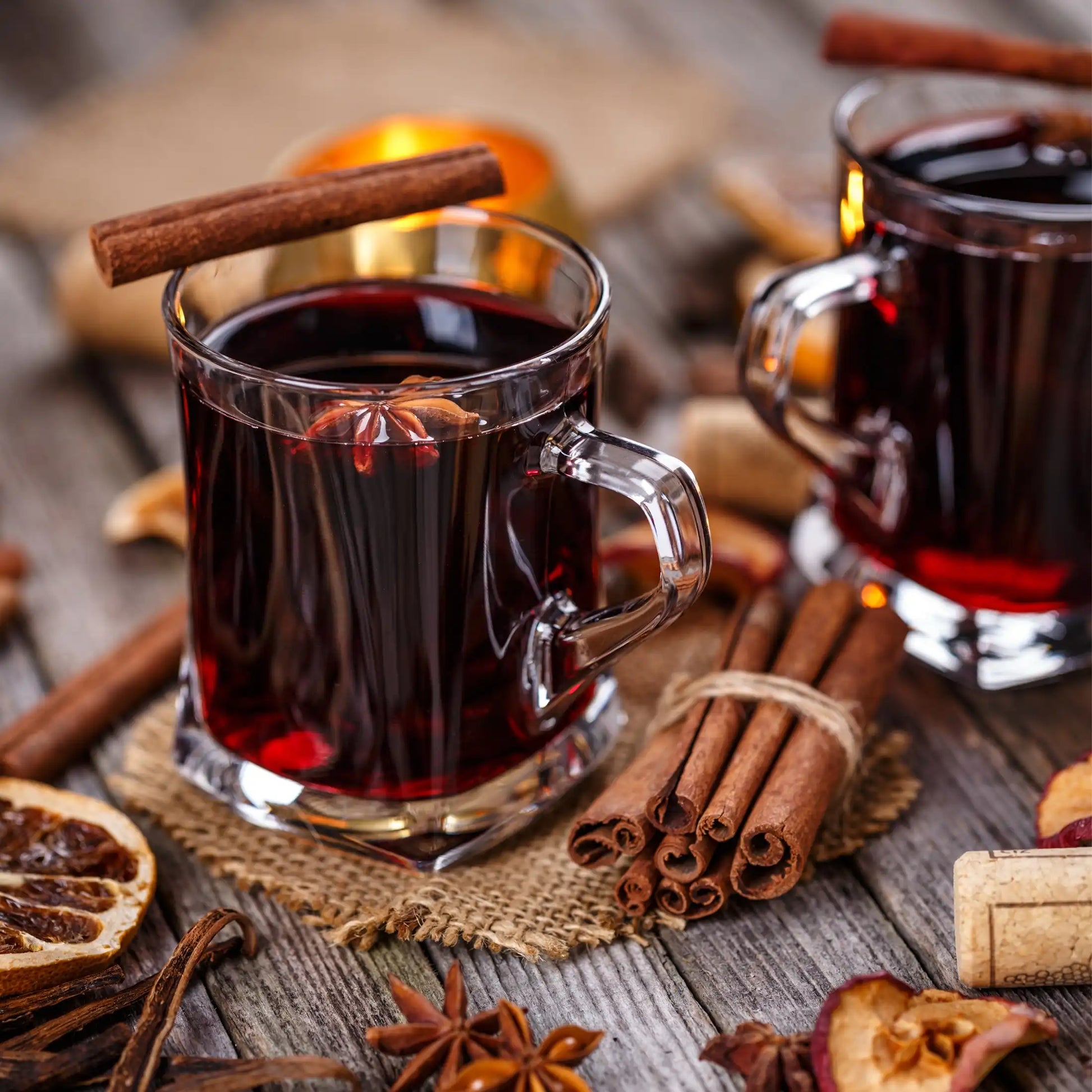 Parfum pour bougies Vin chaud de Noël