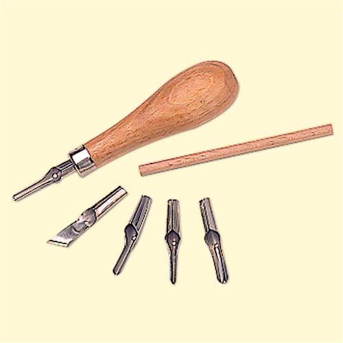 Lot de 5 pointes pour sculpter la cire - Matériel pour la création de Bougies & Fondants